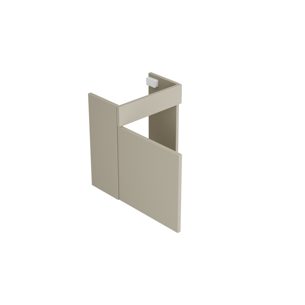 [10126337] Assen toiletmeubel (Taupe, 40 cm)