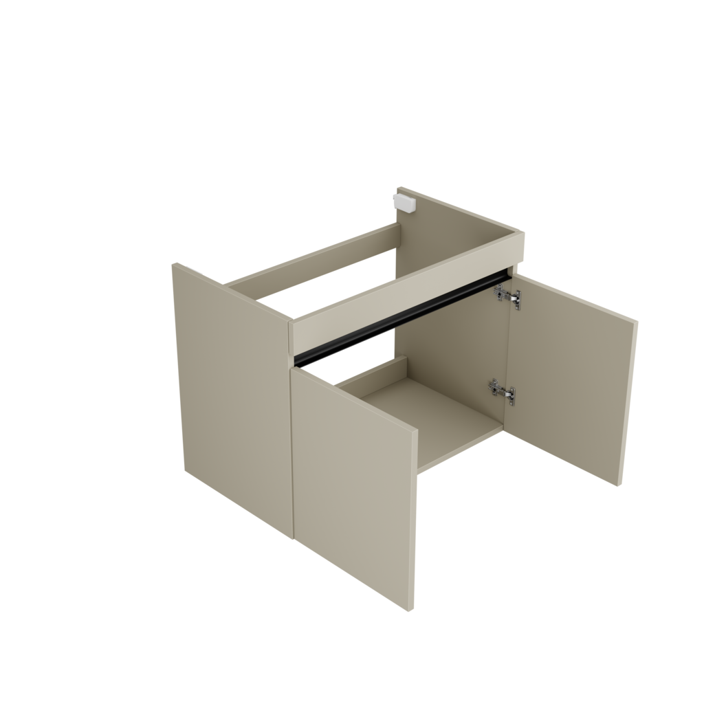[10116497] Hamburg wastafelonderkast (Taupe, 80 cm)