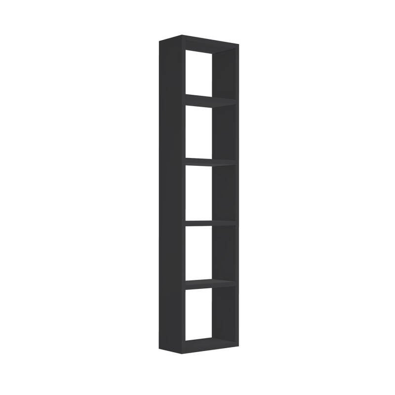 [10621083] Base open plank hogekast (Mat zwart)