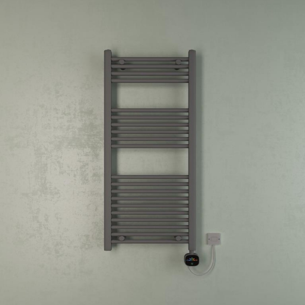 [20424081] Fina Elektrische Handdoekradiator 50x120 120 cm Mat Antraciet