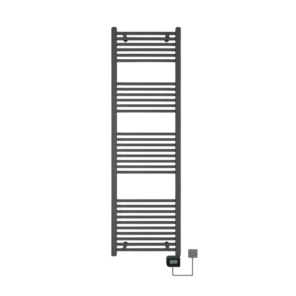 [20424082] Fina Elektrische Handdoekradiator 50x180 180 cm Mat Antraciet