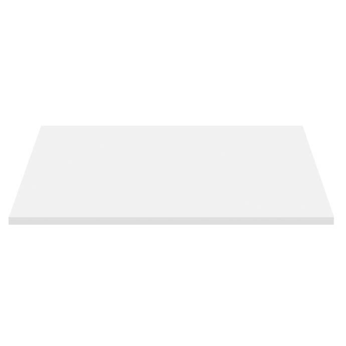 [10582075] Blad kwarts wastafelblad 18 mm  65 cm Hoogglans wit 63x45
