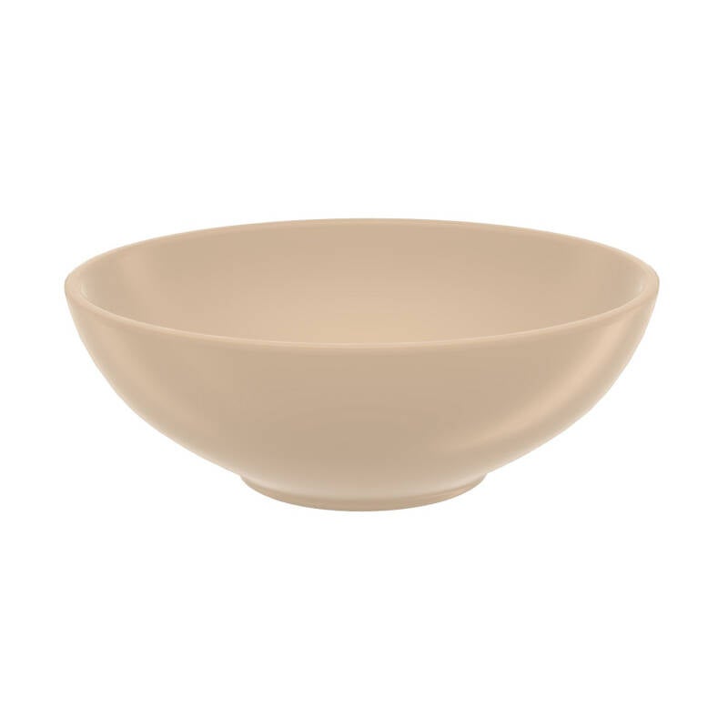 [10512025] Toledo keramische waskom 40 cm Mat cappuccino